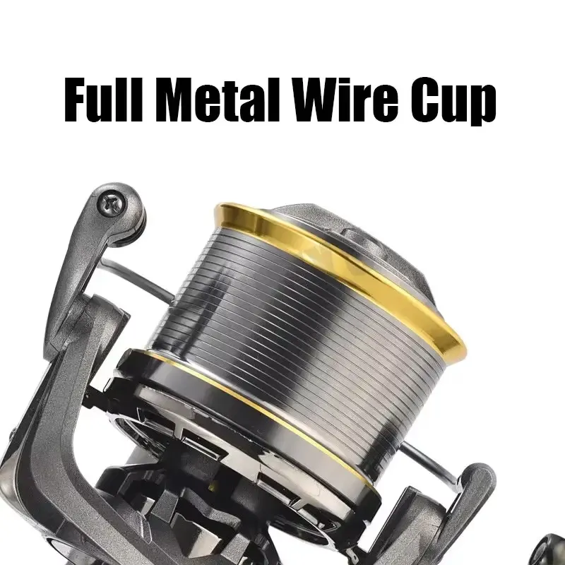 Spinning Reel - รอกตกปลาแบบสปินนิ่งสำหรับการตกปลาทางไกล รุ่น 10000S/12000S/14000S 18BB แรงดึงสูงสุด 50