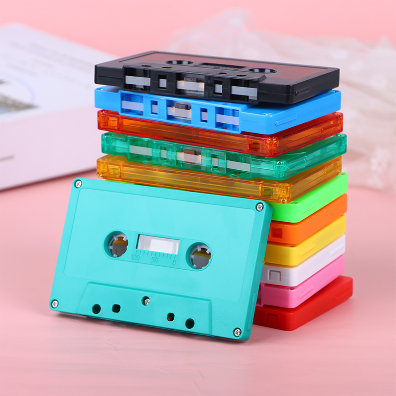 Reel Cover - เทปคาสเซ็ตแบบม้วนต่อม้วน 1 ชิ้น, ฝาครอบเทปเปล่าหลากสี, การบันทึกเสียงด้วยแม่เหล็ก (ไม่มีแกน)