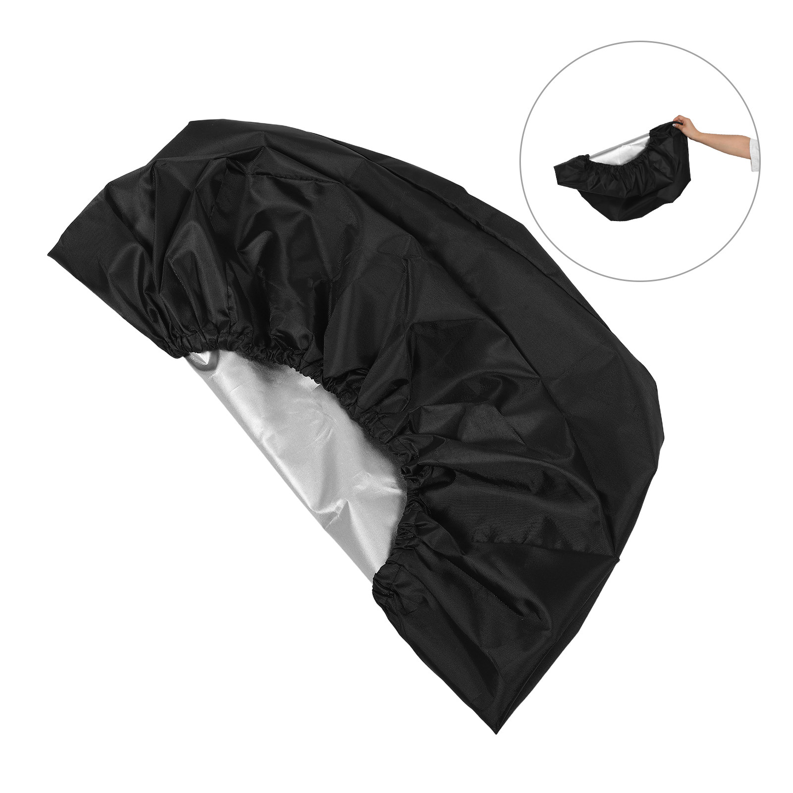 Reel Cover - ผ้าคลุมม้วนสายยางสำหรับกลางแจ้ง กันน้ำ ผ้าอ็อกซ์ฟอร์ด ติดผนัง ป้องกันสายยางจากแสงแดดและฝุ่น ทนทานสำหรับสวน