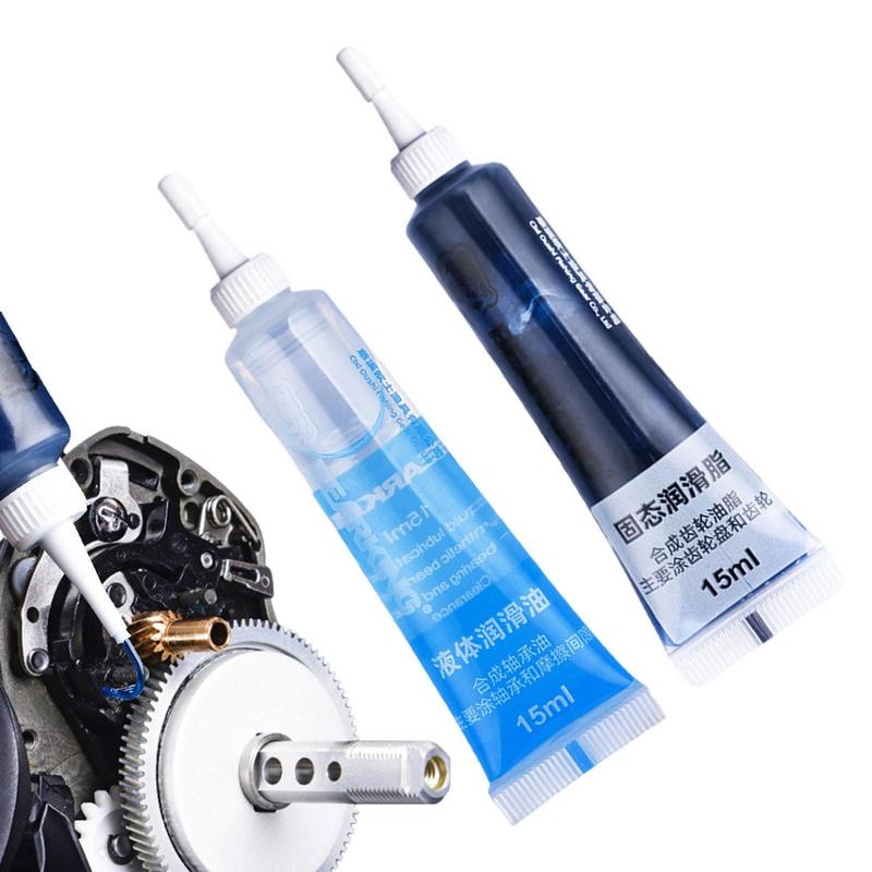 Reel Lubricant - รอกตกปลาการบำรุงรักษารีลแบบหมุนน้ำมันและน้ำมันหล่อลื่นเกียร์ป้องกันน้ำมันหล่อจาระบี