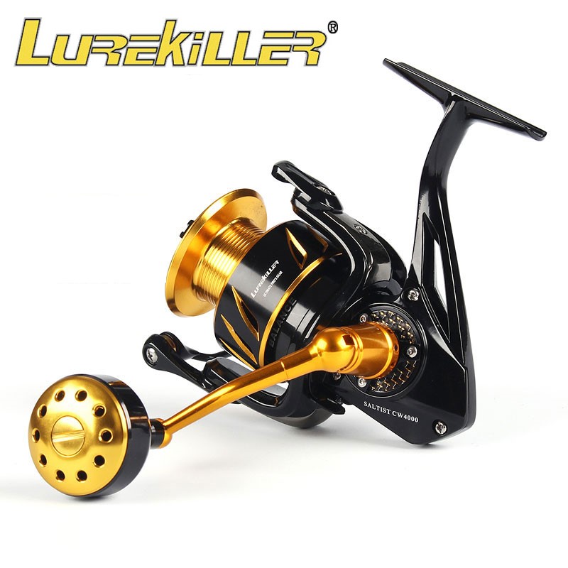 Surf Reel - รอกตกปลา Lurekiller แบบโลหะเต็มตัว รอกสปินนิ่ง รอกจิ๊กกิ้ง สำหรับตกปลาทะเล