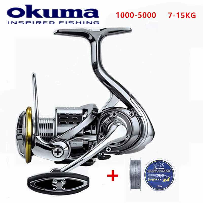 Surf Reel - โอคุมะ รอกตกปลาโลหะทั้งหมด ป้องกันสนิม ลื่นไหล ระบบเบรค 5.5:1