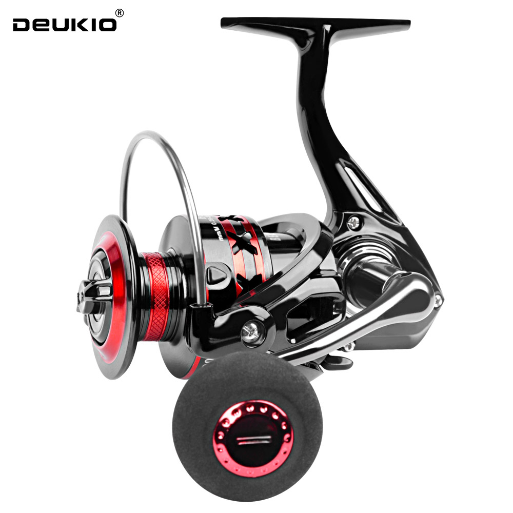 Ice Fishing Reel - DEUKIO ทนทานแบริ่งบอล 12KG ลากสูงสุด SPINNING Reel