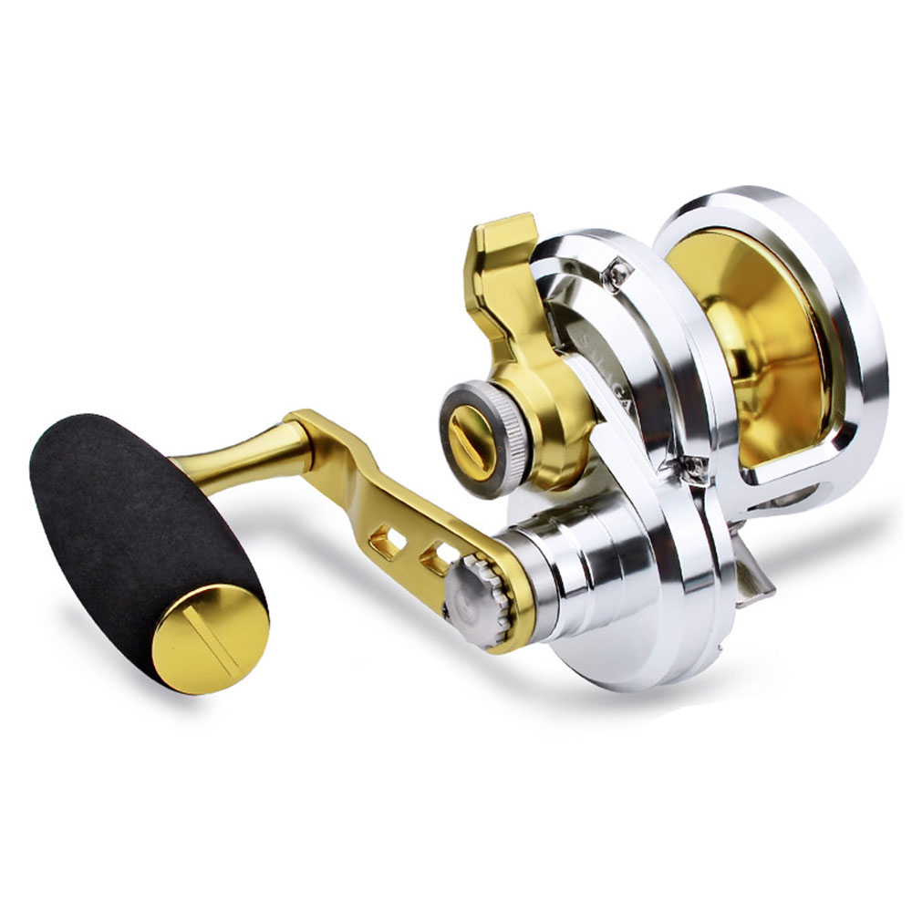 Trolling Reel - รอกตกปลาแบบธรรมดา รับน้ำหนักได้สูงสุด 40 กก. 88 ปอนด์