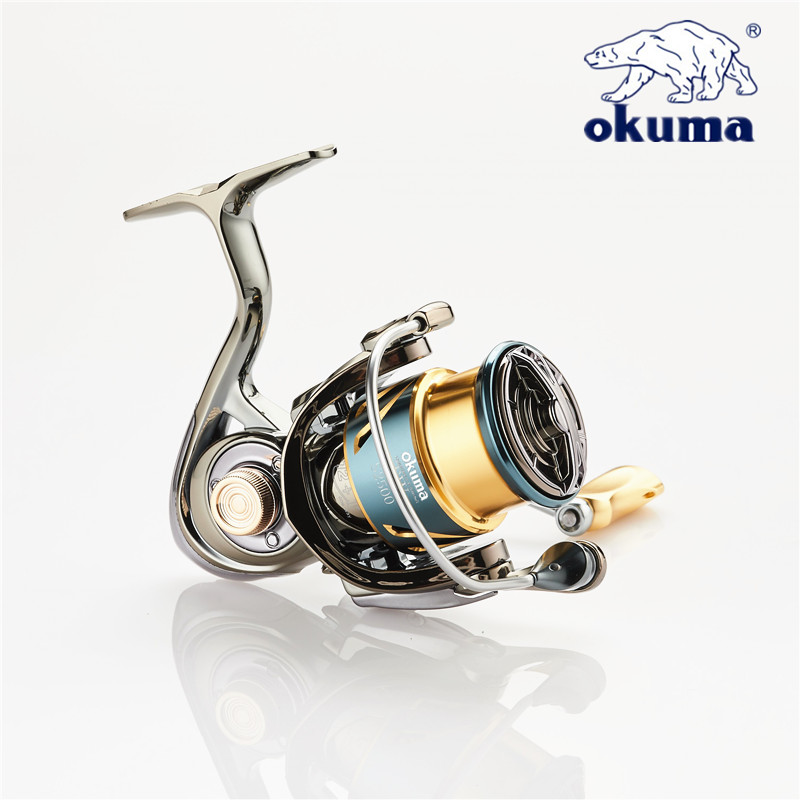 รอกตกปลาโอคุมะ ออลเมทัล 12+1BB - Reel Drag Knob บทวิจารณ์และราคา