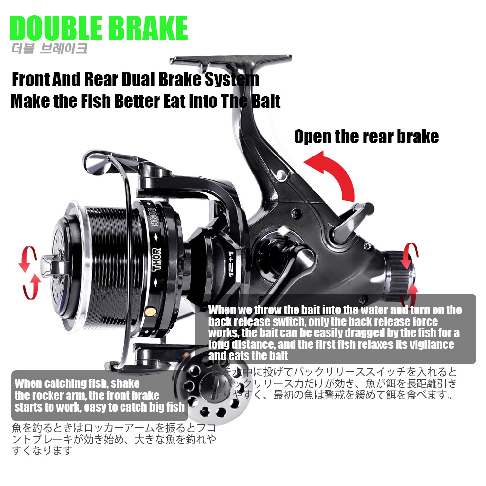ใหม่ปลาคาร์พตกปลา Reel Spinnin - Reel Spare Spool บทวิจารณ์และราคา