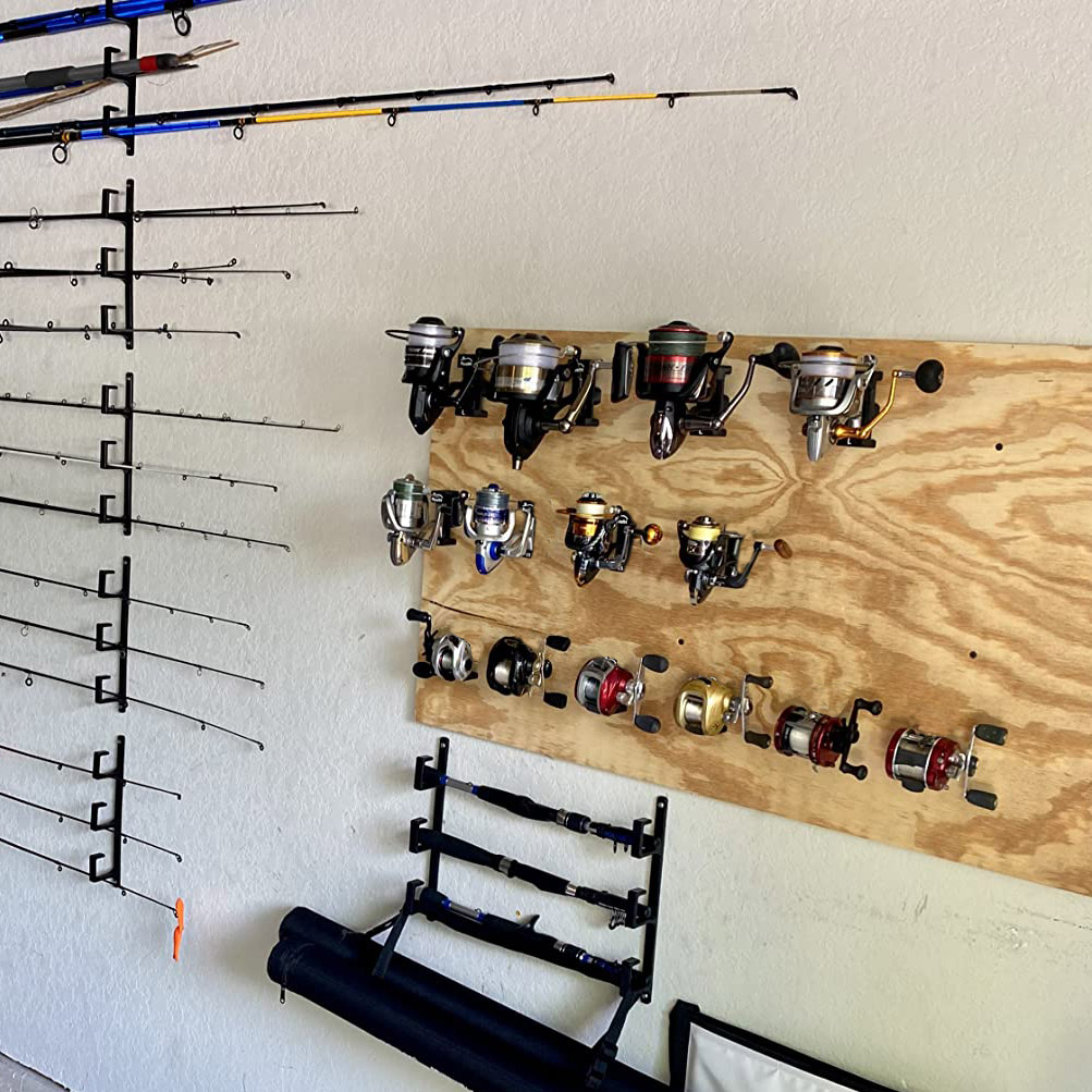 ที่แขวนรอกตกปลาแบบติดผนัง 5 ชิ - Fly Reel บทวิจารณ์และราคา