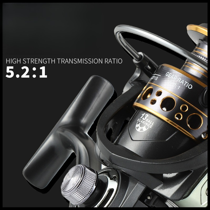 รอกตกปลาแบบสปินนิ่งโลหะที่มีแร - Reel Drag Knob บทวิจารณ์และราคา