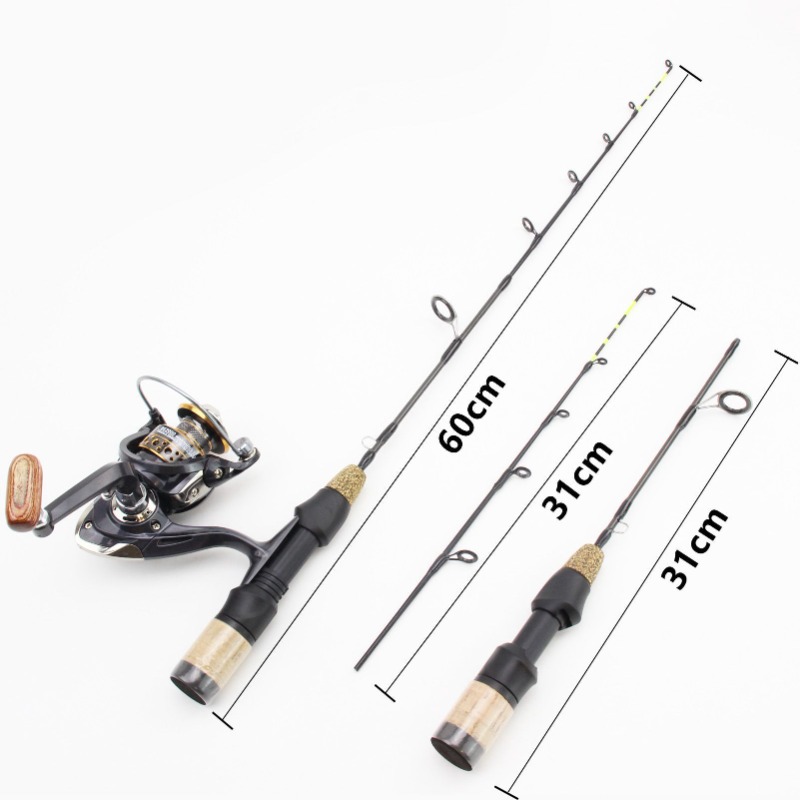 60 ซม.2 เคล็ดลับ Rod Reel Comb - Ice Fishing Reel บทวิจารณ์และราคา
