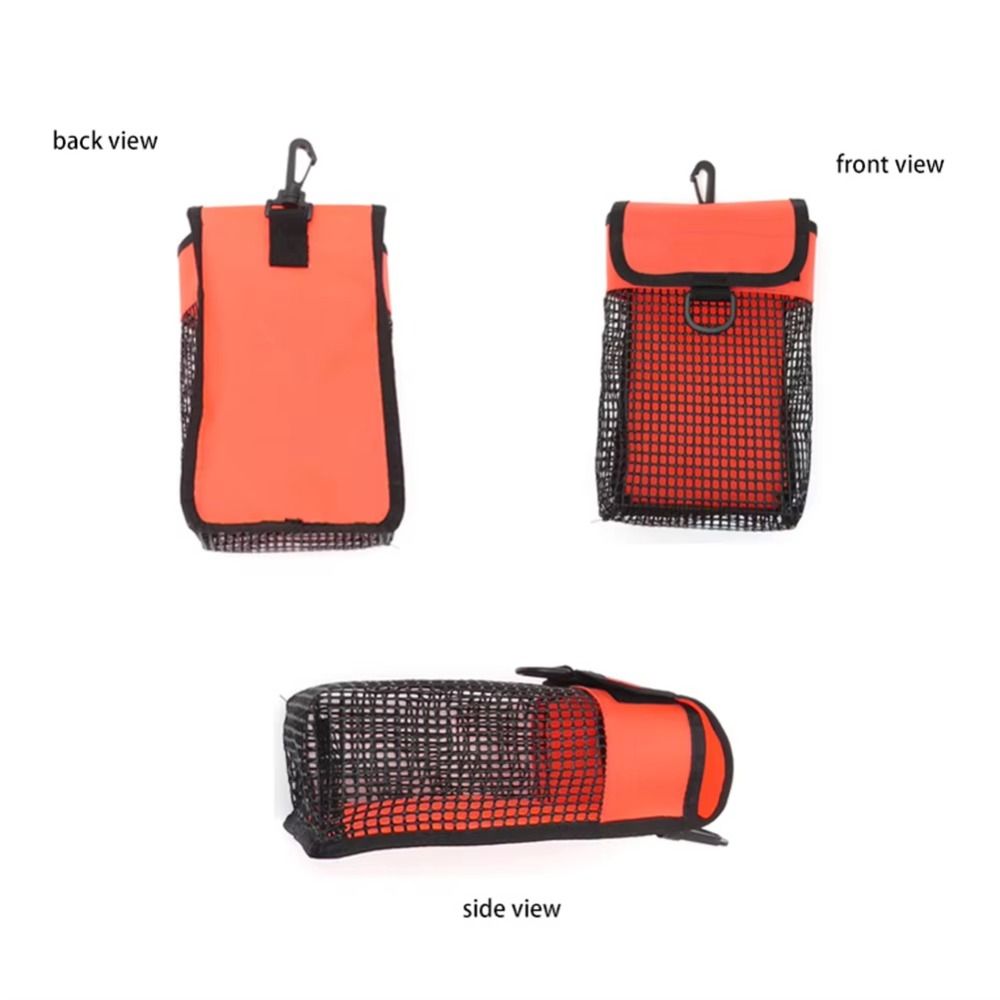 กระเป๋าตาข่ายไนลอนทนทาน สีแดง  - Reel Bag บทวิจารณ์และราคา