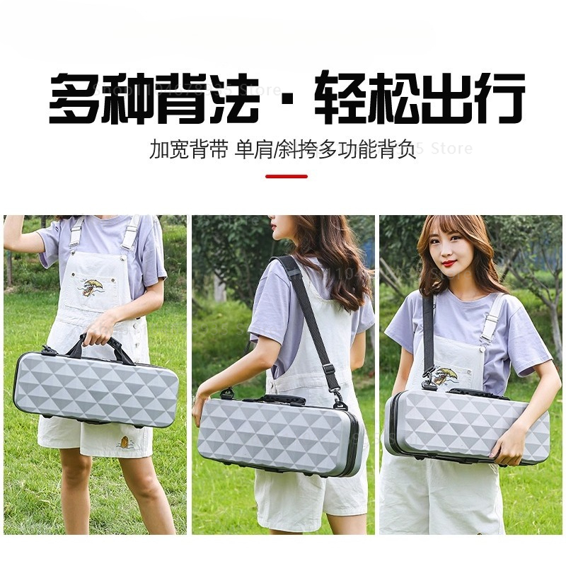 กล่องใส่คันเบ็ดแบบแข็งขนาดเล็ก - Reel Cover บทวิจารณ์และราคา