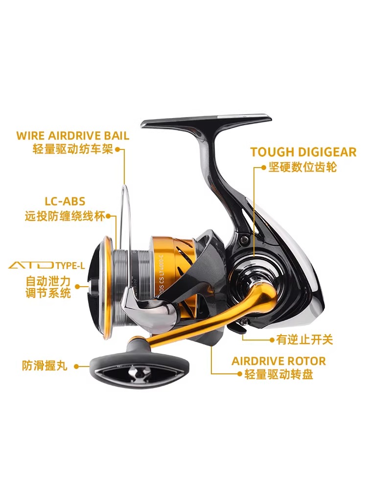 รอกตกปลา24 DAIWA revros CS LT, - Ice Fishing Reel บทวิจารณ์และราคา