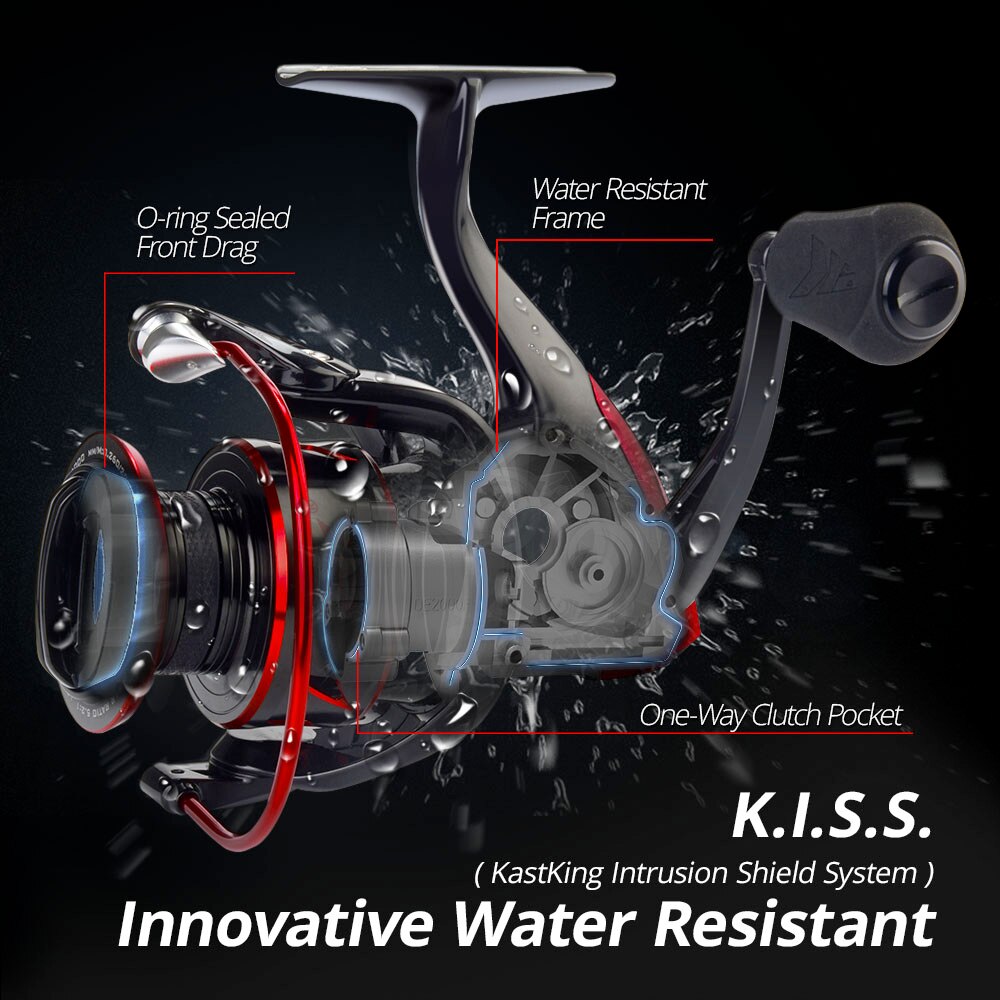 KastKing sharky III Bearings10 - Reel Drag Knob บทวิจารณ์และราคา