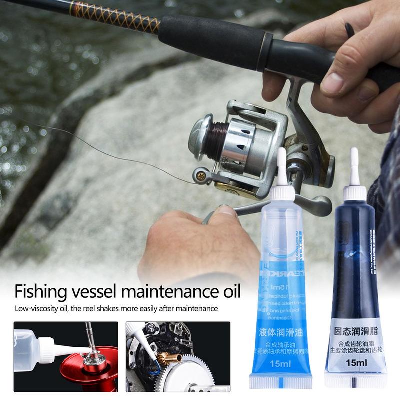 รอกตกปลาการบำรุงรักษารีลแบบหมุ - Reel Lubricant บทวิจารณ์และราคา