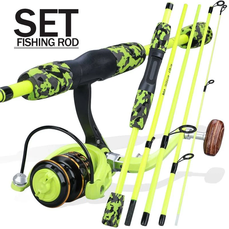 ชุดคันเบ็ดตกปลาพกพา Sougayilan - Spincast Reel บทวิจารณ์และราคา