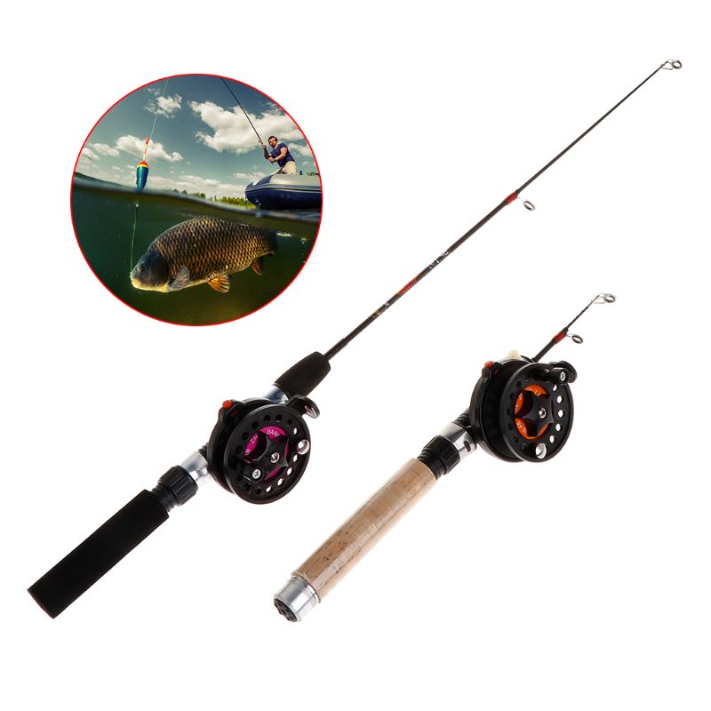 YD61 1 ชุดเบ็ดตกปลาพร้อมรอกตกป - Ice Fishing Reel บทวิจารณ์และราคา