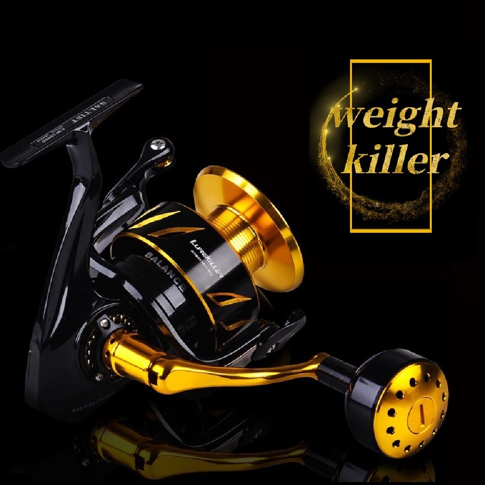รอกตกปลา Lurekiller แบบโลหะเต็ - Surf Reel บทวิจารณ์และราคา