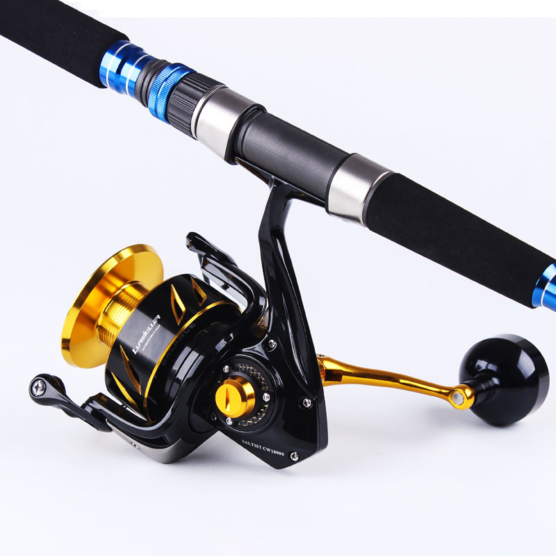 รอกตกปลา Lurekiller แบบโลหะเต็ - Surf Reel บทวิจารณ์และราคา