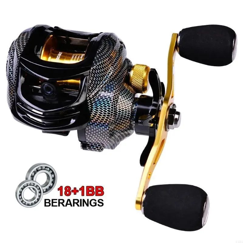 รอกเบทคาสติ้ง 652F 18+1 แบริ่ง - Baitcasting Reel บทวิจารณ์และราคา